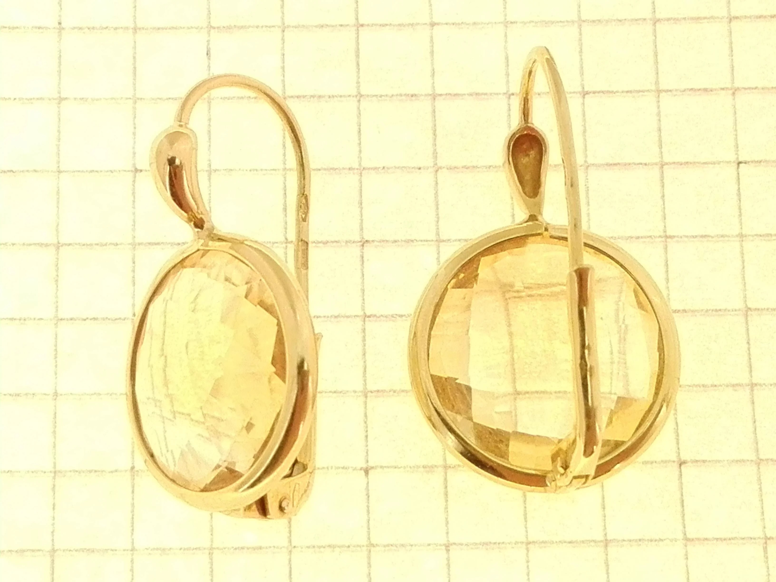Orecchini Monachella Monachina Donna Oro Giallo 18 kt Carati Ct 750 7,50 Gr - immagine 4