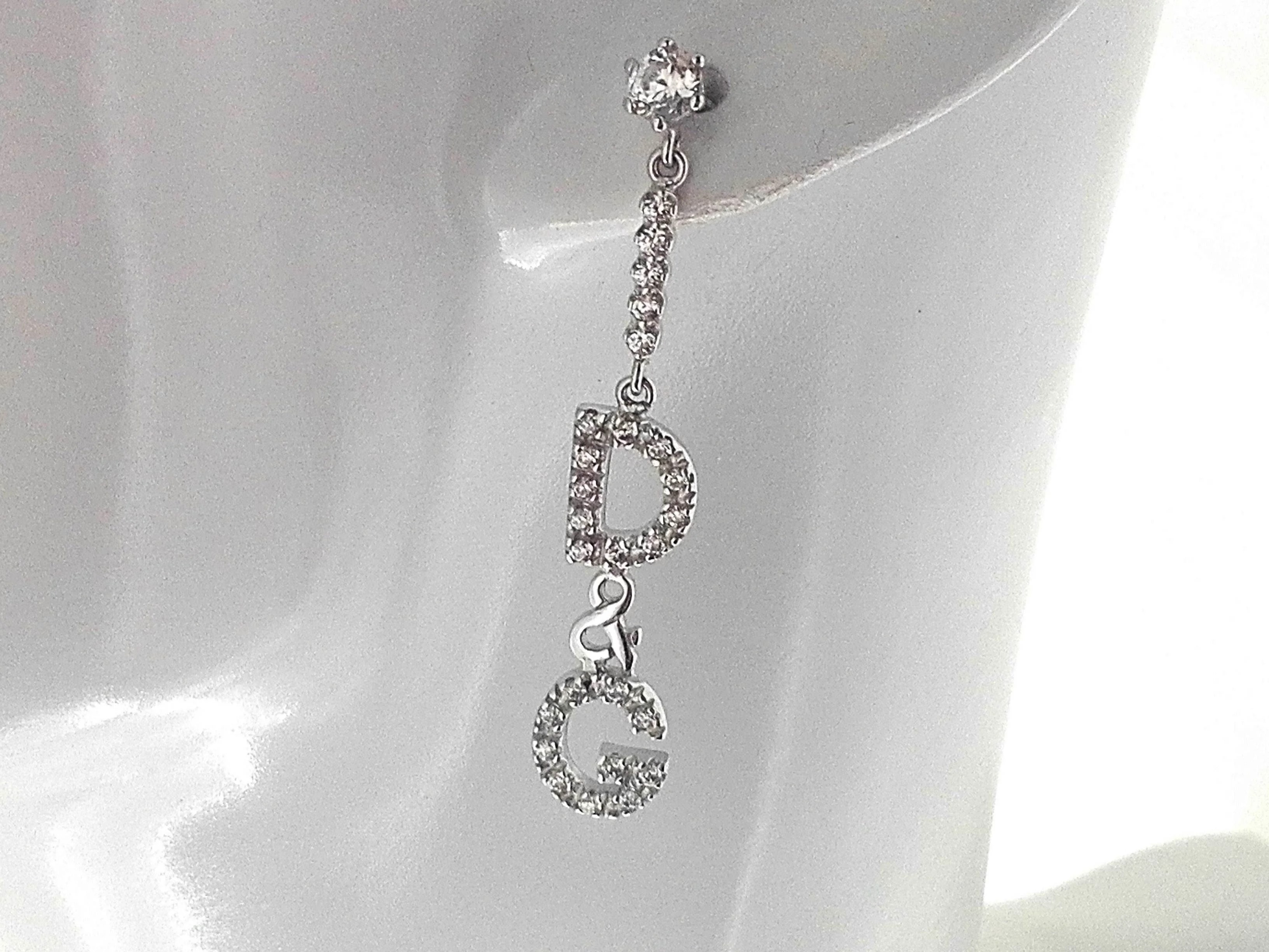 Orecchini Pendenti Donna Oro Bianco 18 Kt Carati Ct 750 4,40 Gr - immagine 2