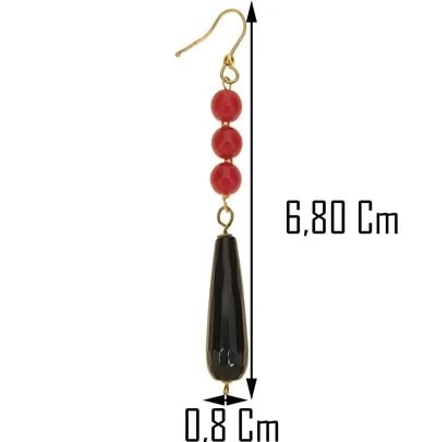 Orecchini Pendenti Donna Oro Giallo 18 kt Carati Ct 750 5,9 Gr - immagine 5