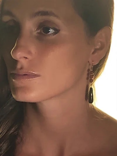Orecchini Pendenti Donna Oro Giallo 18 kt Carati Ct 750 5,9 Gr - immagine 3
